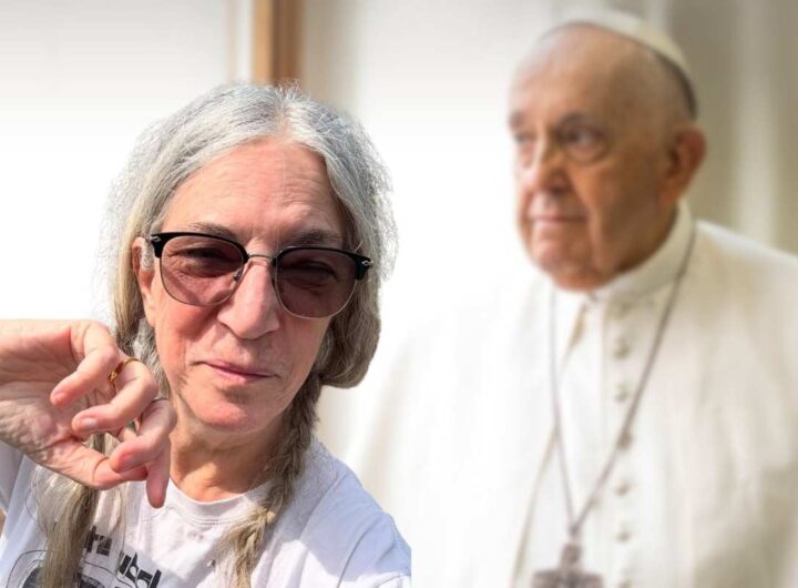 I versi di Patti Smith per il Papa